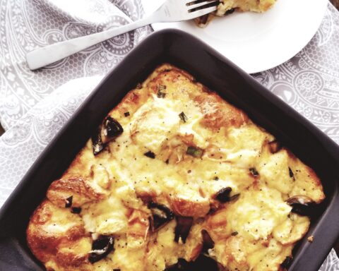 savory bread pudding